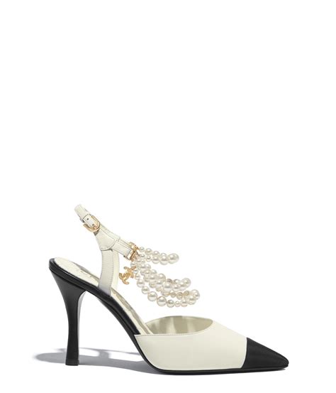 chanel mid heel shoes|Chanel heels price.